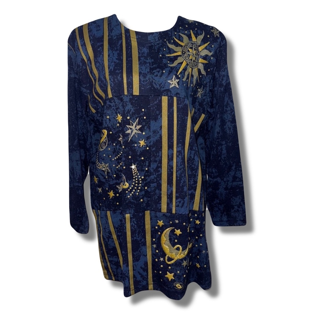 NWT Vintage 90s Celestial Top
